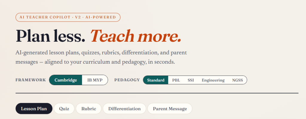 AI TEACHER COPILOT